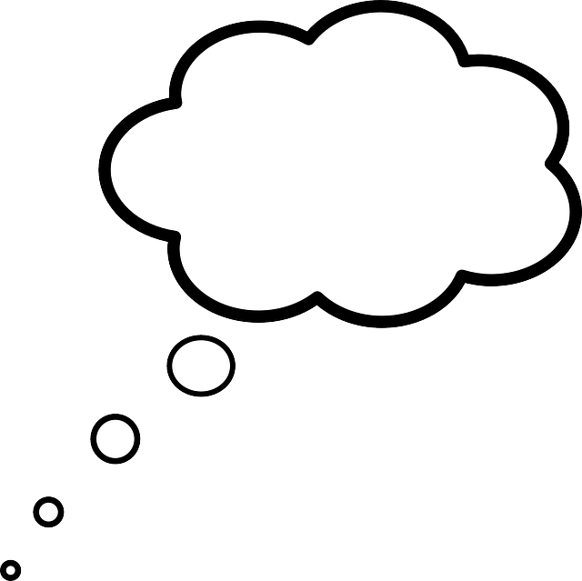empty cloud надпис думки втілення тренування внутрішнього голосу вираження